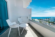 Caserio - Beispiel Balkon Doppelzimmer Meerblick (Zimmercodierung DBM)