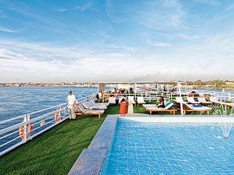 Klassische Nilkreuzfahrt mit M/S Nile Style - MS Nile Style - Pool