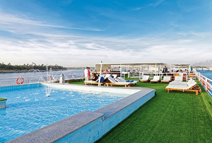 Klassische Nilkreuzfahrt mit M/S Nile Style - MS Nile Style - Pool