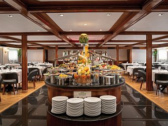 Klassische Nilkreuzfahrt mit MS Nile Plaza - Restaurant, MS Nile Plaza