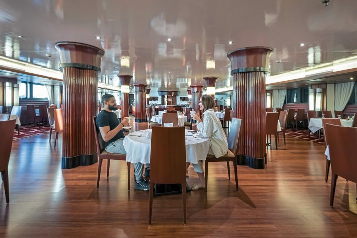 Klassische Nilkreuzfahrt mit MY Alyssa - MY Alyssa - Restaurant