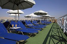 Klassische Nilkreuzfahrt mit Iberotel Crown Emperor - Iberotel Crown Emperor - Sonnendeck