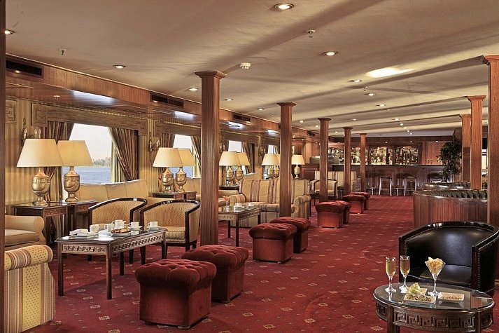 Klassische Nilkreuzfahrt mit Iberotel Crown Emperor - Iberotel Crown Emperor - Lounge