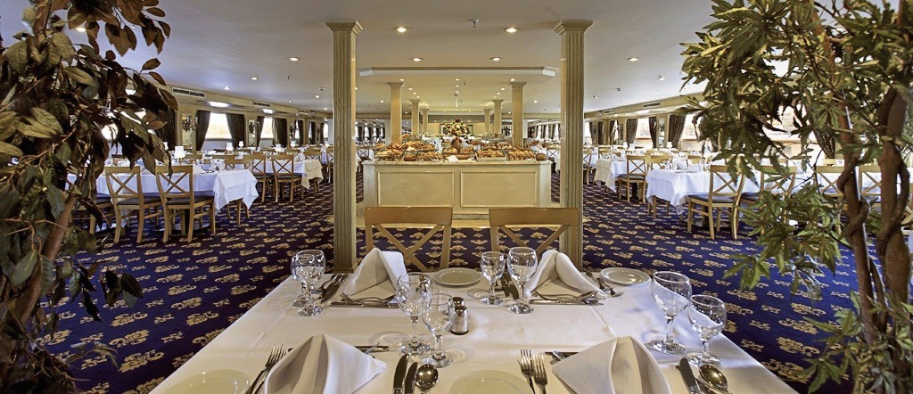 Klassische Nilkreuzfahrt mit Iberotel Crown Emperor - Iberotel Crown Emperor - Restaurant