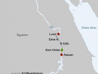 Kleine Nilkreuzfahrt ab Luxor bis Assuan