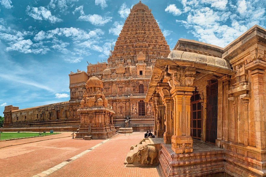 Südindien zum Kennenlernen - Tanjore, Brihadeswara-Tempel