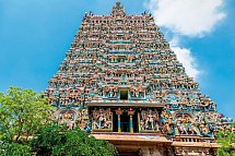 Südindien zum Kennenlernen - Meenakshi-Tempel in Madurai