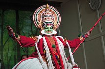 Südindien zum Kennenlernen - Kathakali-Tänzer