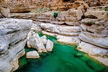 Das Königreich Oman zu Fuß entdecken - Wadi Shab
