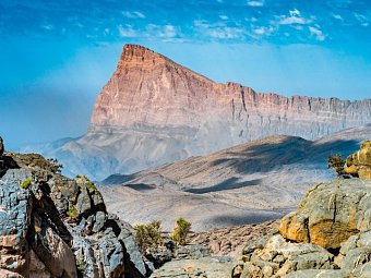 Das Königreich Oman zu Fuß entdecken - Jebel Shams