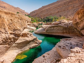 Höhepunkte Omans - Wadi Bani Khalid