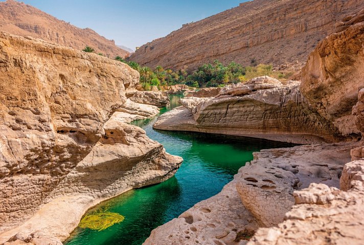 Höhepunkte Omans - Wadi Bani Khalid