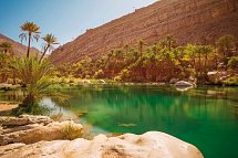 Höhepunkte Omans - Wadi Bani Khalid