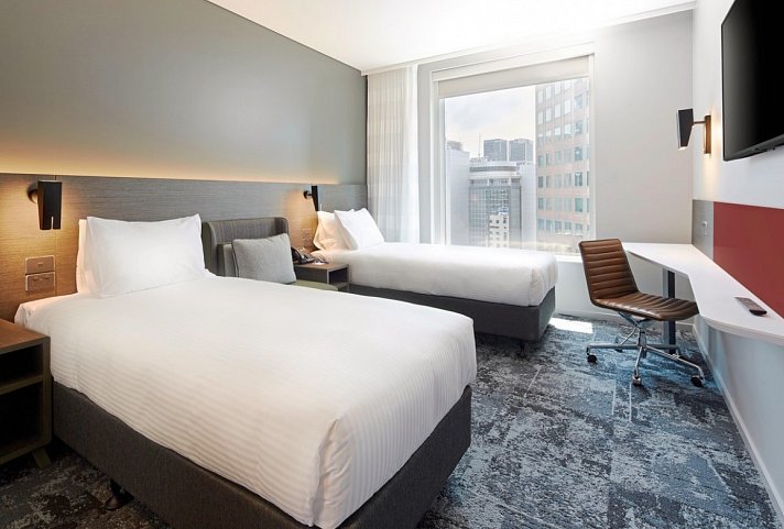 Holiday Inn Express Melbourne Southbank - Wohnbeispiel Standard Room (Zimmercodierung UG1)