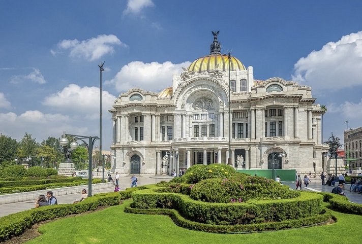 El Mexicano (ab Mexico City/bis Cancún) - Palacio de Bellas Artes, Mexico City