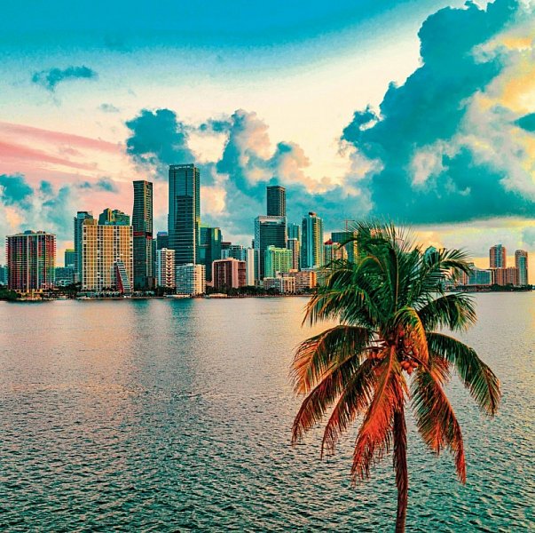 Florida Sunshine State & Beach (Superior-Variante, City View) - Miami