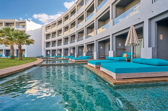 Sentido Marillia Resort & Spa - Wohnbeispiel Doppelzimmer Swim-Up (Zimmercodierung DBQ)