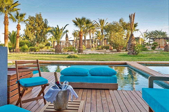 Sentido Marillia Resort & Spa - Wohnbeispiel Juniorsuite Swim-Up (Zimmercodierung J1Q)