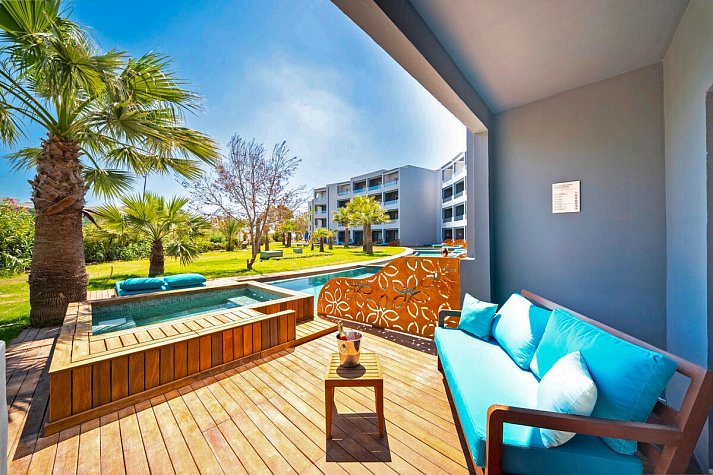 Sentido Marillia Resort & Spa - Wohnbeispiel Doppelzimmer Superior Jacuzzi (Zimmercodierung DS2)