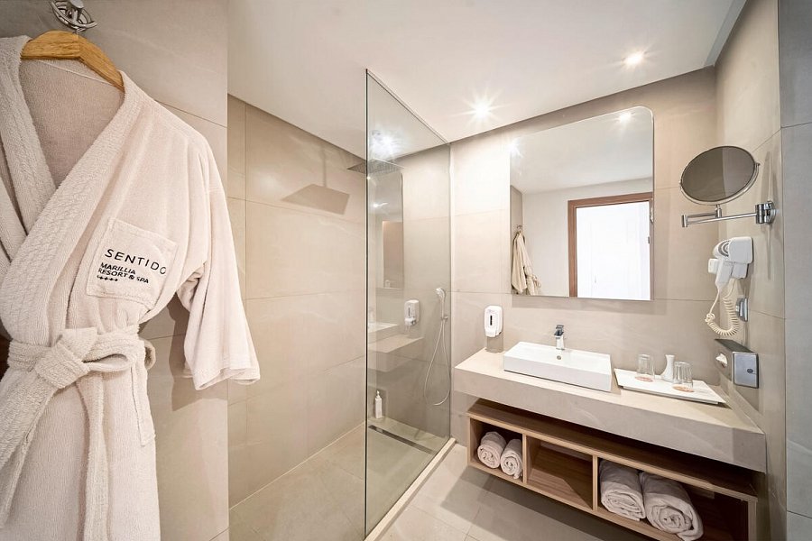 Sentido Marillia Resort & Spa - Wohnbeispiel Juniorsuite Meerblick (Zimmercodierung J1M)