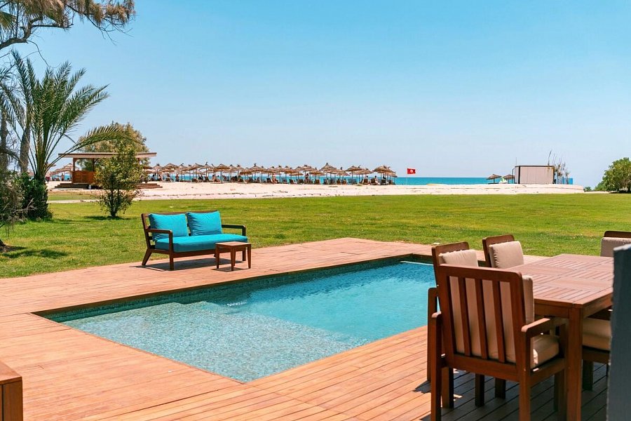 Sentido Marillia Resort & Spa - Wohnbeispiel Juniorsuite Swim-Up (Zimmercodierung J1Q)