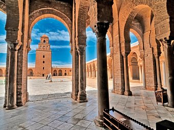 Kulturschätze und Wüstensonne - Tunesiens Paradies - Große Moschee - Kairouan