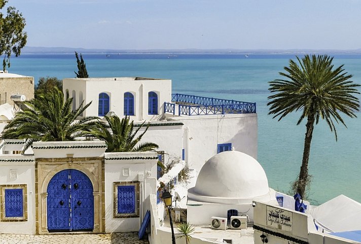 Tunesiens Schätze - kulturelle und kulinarische Höhepunkte - Sidi Bou Said