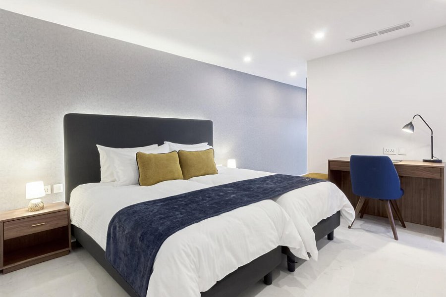 The Duke Boutique Hotel - Wohnbeispiel Doppelzimmer Standard (Zimmercodierung DG1)