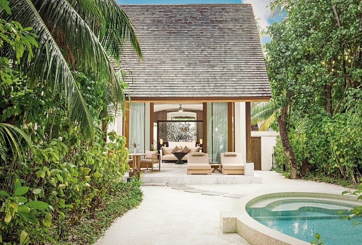 Conrad Maldives Rangali Island - Deluxe Beach Villa with Pool (Zimmercodierung VB4)