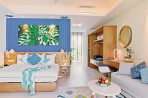 Kandima Maldives - Wohnbeispiel Sky Studio (Zimmercodierungen SG1, SP1 & SG7)