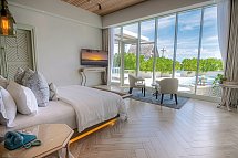Malahini Kuda Bandos - Wohnbeispiel Sunset Beach Pool Suite (Zimmercodierung WB1)