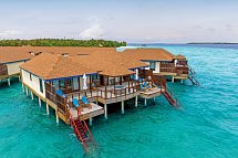 Reethi Faru Resort - Wohnbeispiel Water Villa Suite with Jacuzzi (Zimmercodierungen WX2 & WX7)