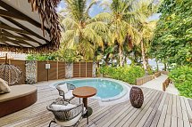 Cinnamon Dhonveli Maldives - Wohnbeispiel Beach Suite with Pool (Zimmercodierung WB1)