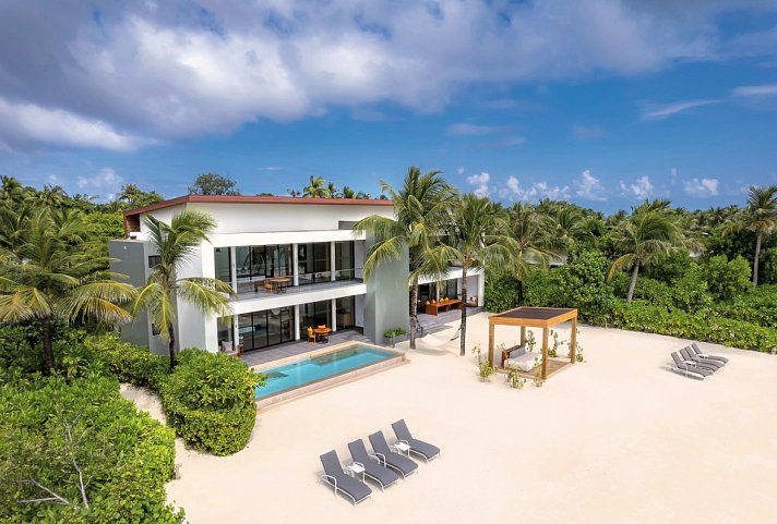 Kuda Villingili - Four Bedroom Beach Residence with Private Pool (Zimmercodierung RB2)