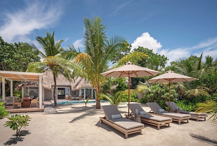 Six Senses Kanuhura - Two Bedroom Beach Villa with Pool (Zimmercodierung VB3)