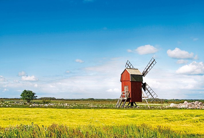 Große Südschweden Rundreise (ab/bis Malmö) - Windmühle, Öland