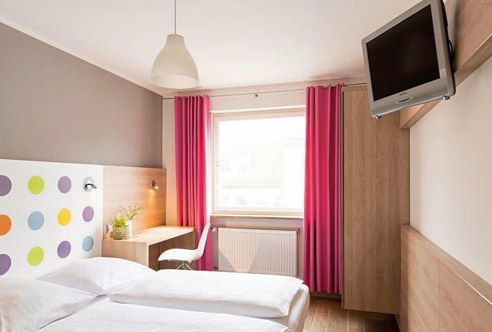 Creatif Hotel Elephant - Wohnbeispiel Doppelzimmer (Zimmercodierung DB1)