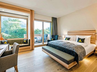 Klosterhof - Alpine Hideaway & Spa - Panorama Zimmer (Zimmercodierung DB2)
