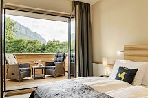Klosterhof - Alpine Hideaway & Spa - Wohnbeispiel Panoramazimmer (Zimmercodierung DB2)