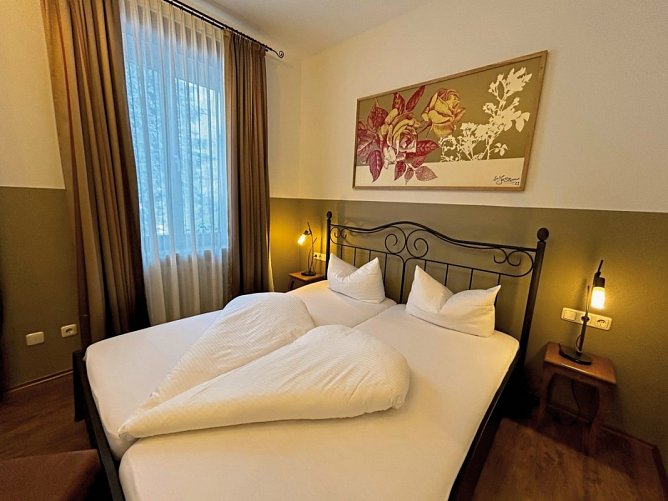 hideauts hotels Der Rosengarten - Wohnbeispiel Doppelzimmer Classy (Zimmercodierung DB1)