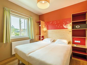 Center Parcs Park Allgäu - Wohnbeispiel Haus Comfort (Zimmercodierungen BF1, BF2, BB1 & BB2)