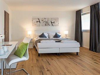 Das Parkhotel - Wohnbeispiel Doppelzimmer Standard (Zimmercodierung DG1)