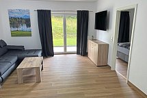 Alpenlodge Lechbruck - Wohnbeispiel Appartement 1 Schlafzimmer (Zimmercodierung AB1)