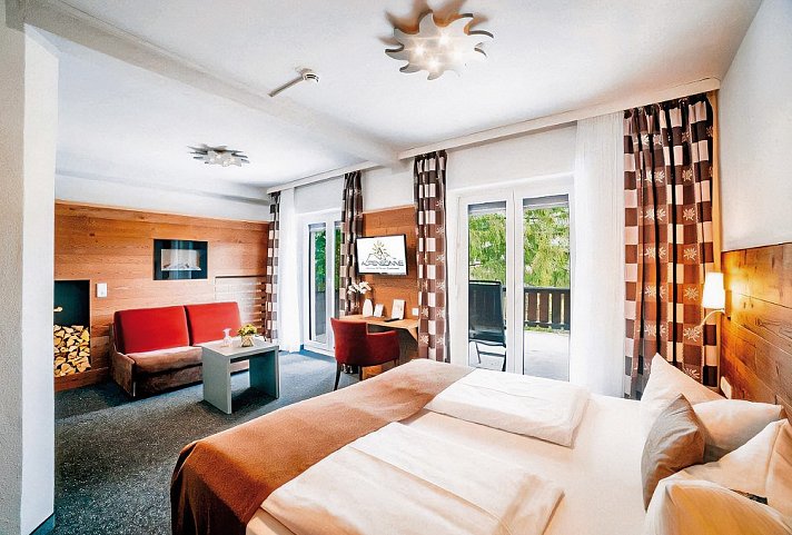 Alpensonne Tegernsee - Wohnbeispiel Doppelzimmer Komfort (Zimmercodierung DF1)