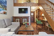 Riessersee Hotel - Wohnbeispiel Maisonette Zimmer (Zimmercodierung MB1)