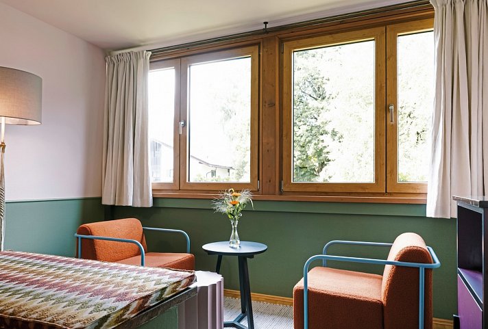 HENRI Country House Garmisch-Partenkirchen - Wohnbeispiel Doppelzimmer Chambre (Zimmercodierung DB1)
