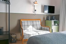 HENRI Hotel Garmisch-Partenkirchen - Wohnbeispiel Doppelzimmer Kabinett (Zimmercodierung K)
