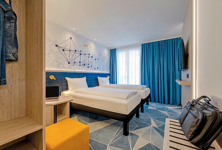 ibis Styles Bad Reichenhall - Wohnbeispiel Doppelzimmer Komfort (Zimmercodierung DF1)