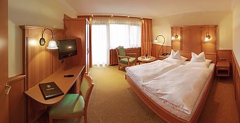 Steinbach-Hotel - Wohnbeispiel Doppelzimmer Standard (Zimmercodierungen DG1, DC1 & DX1)