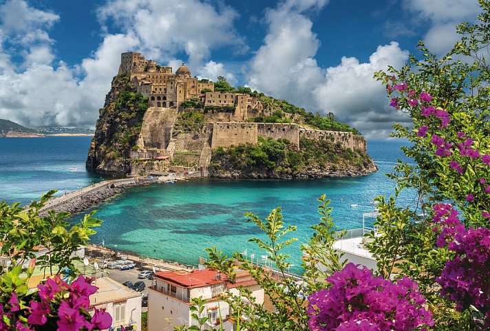 Sorrent und die Inseln in der Bucht von Neapel - Castello Aragonese, Ischia